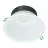 Philips Downlight LED Coreline DN142B Aluminium Blanco 11W 1200lm 60D - 830 Luz Cálida | Recorte 155mm - IP54 - Regulable - Blanco Reflector