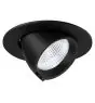 Noxion Foco LED Forza V2 Aluminium Negro 28W 3300lm 36D - 930-940-957 CCT | 160mm - Recorte 145mm - Mejor Reproducción De Color