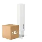 Multipack 10x Philips CorePro PL-C LED 9.5W 990lm - 830 Luz Cálida | 4-Pines - Reemplazo 26W