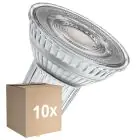 Multipack 10x Ledvance Foco LED GU10 PAR16 3.7W 350lm 36D - 927 Luz Muy Cálida | Mejor Reproducción De Color - Regulable - Reemplazo 35W
